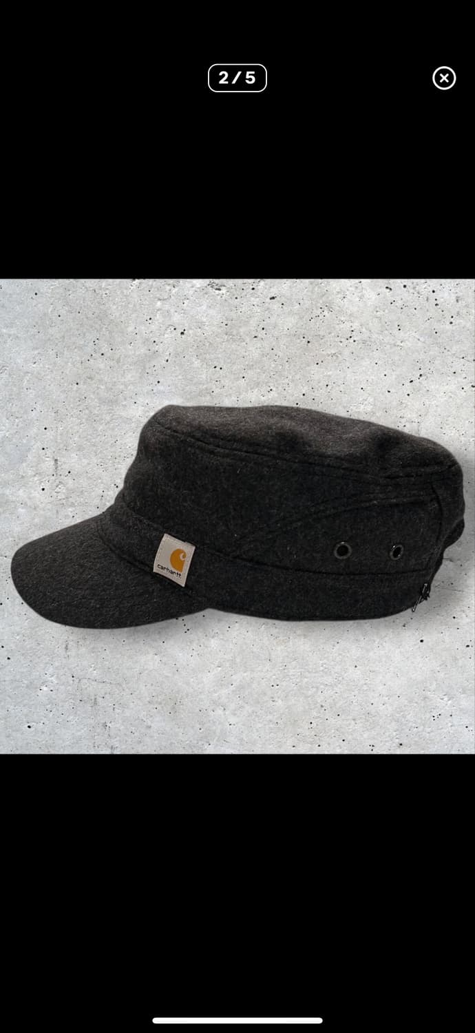 칼하트 12s 차콜그레이 캐스켓 모자 상품이미지2
