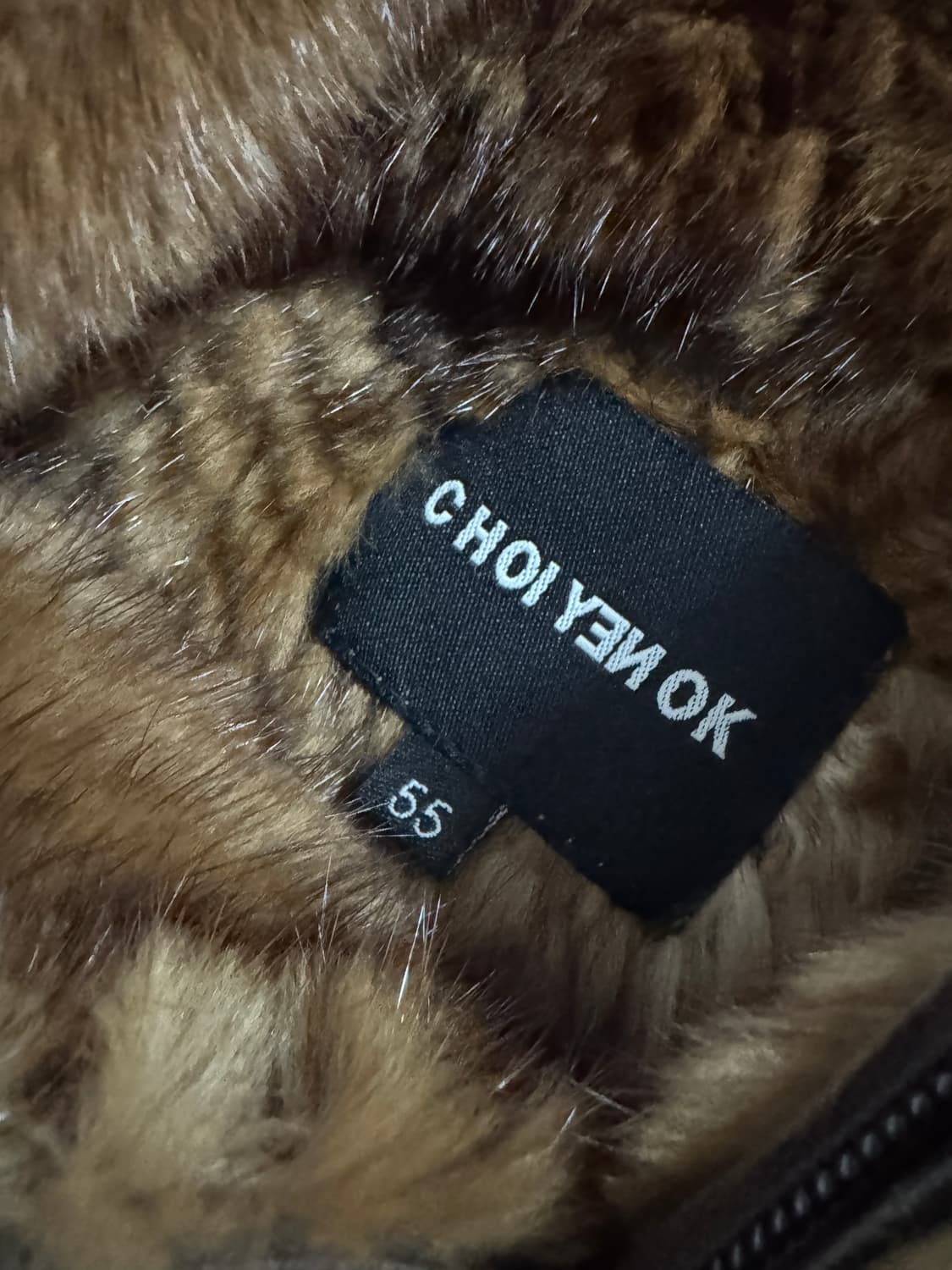 여성 빈티지 리얼 밍크 퍼 후드집업 55~66 상품이미지3