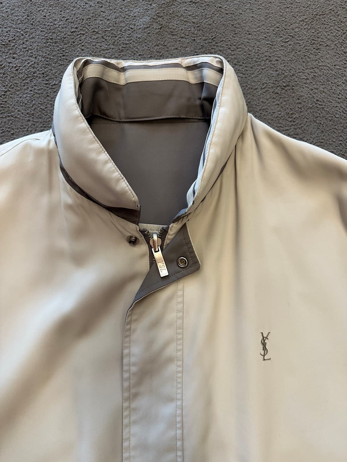 입생로랑 빈티지 양면 바람막이 처분  상품이미지5