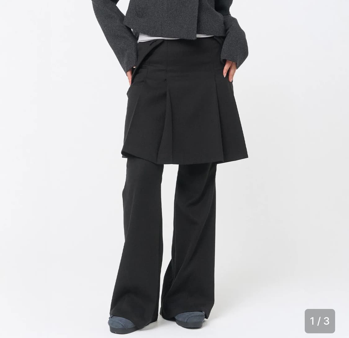 미세키서울 플리츠 스커트 세트 1사이즈 상품이미지1