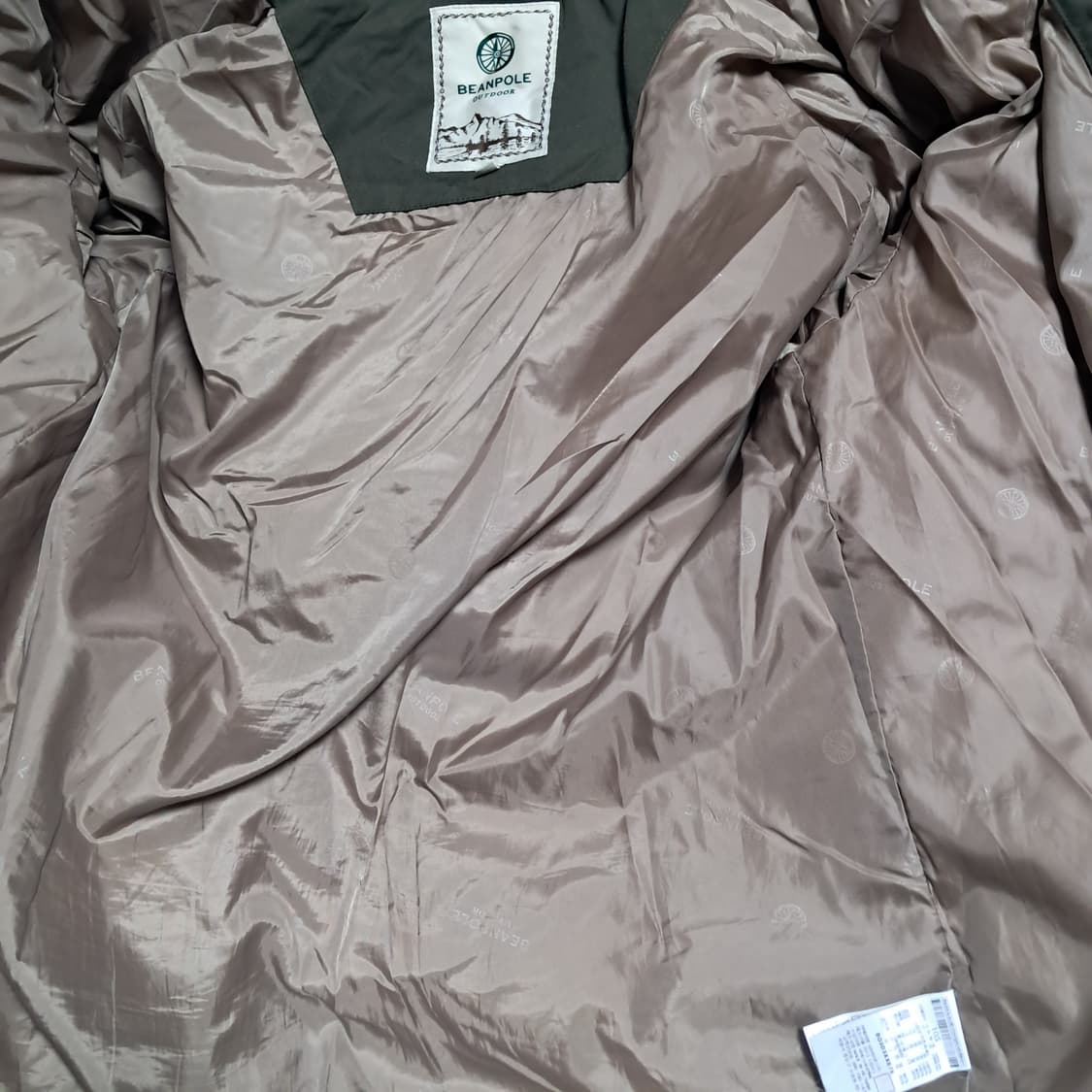 빈폴 아웃도어 덕다운 남성 헤비 패딩 105 상품이미지7