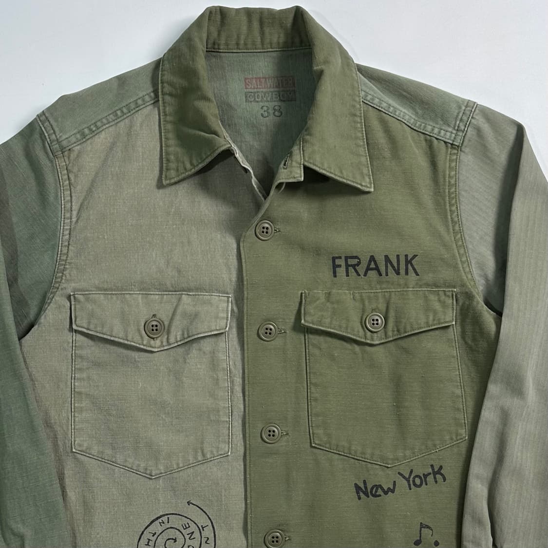 솔트 워터 카우보이 밀리터리 자켓   상품이미지2