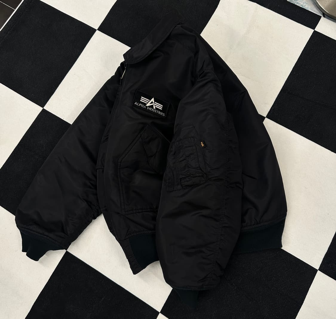 CWU ma-1 (XL) 블랙 자켓105-110 상품이미지1