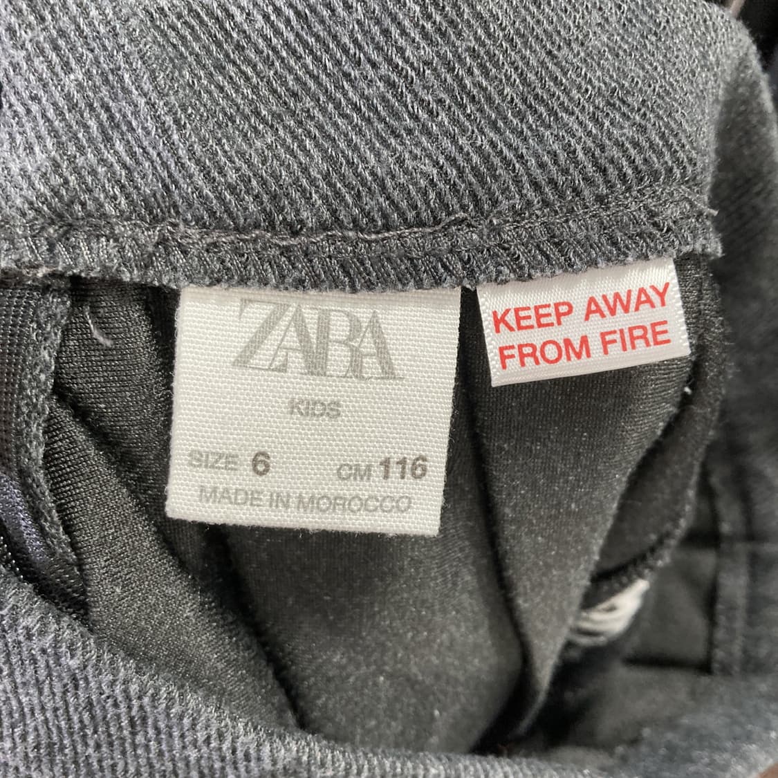 자라 여아 플리츠 스커트 6세 116 영구제 중고장터  상품이미지3