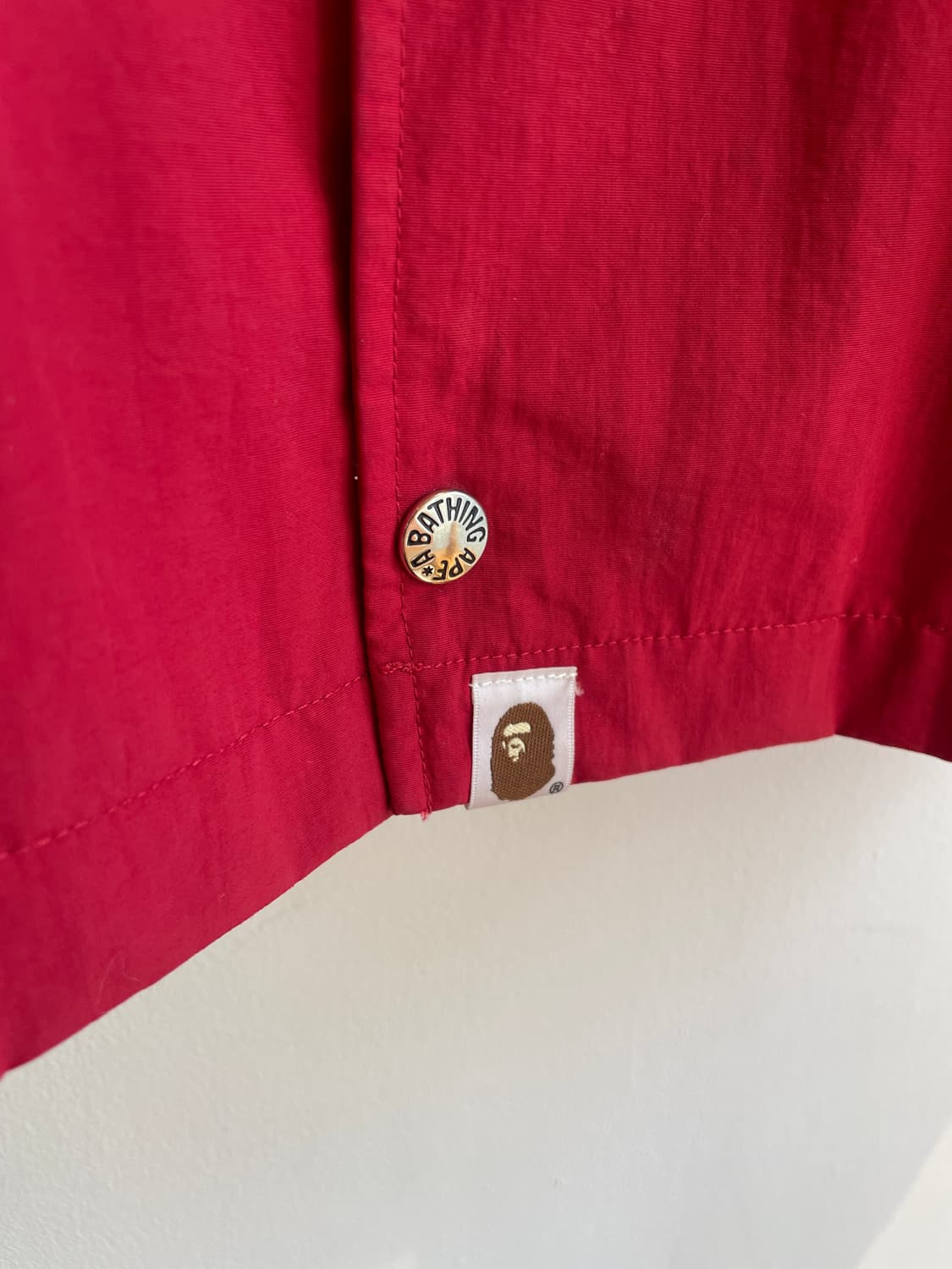 베이프 로고 코치 자켓 (L) 상품이미지2