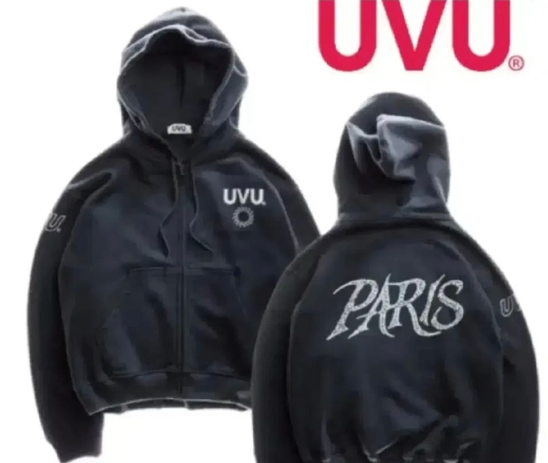 UVU 파리 후드 집업 상품이미지1