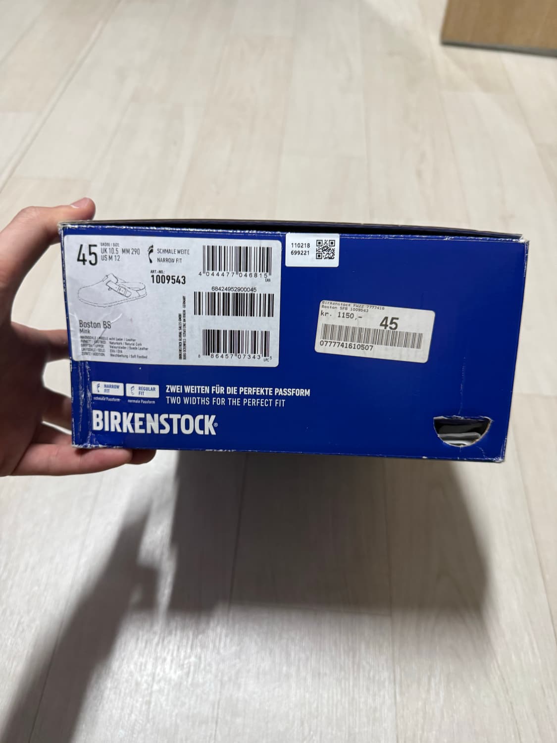 [300] 버켄스탁 보스턴 소프트 풋베드 밍크 내로우 상품이미지4