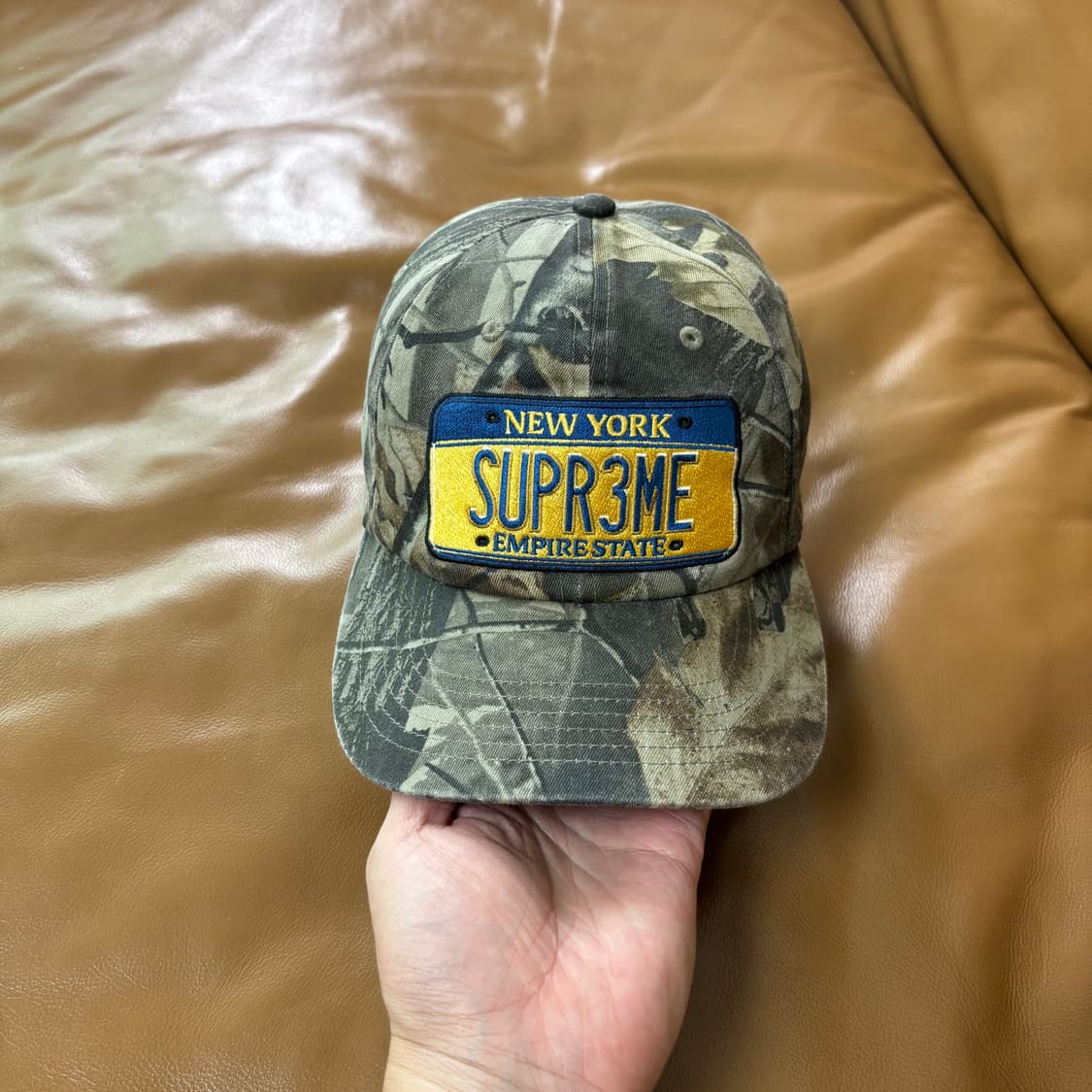 Supreme 슈프림 라이센스 리얼 카모 6패널 볼캡 모자 (Camo) 상품이미지2