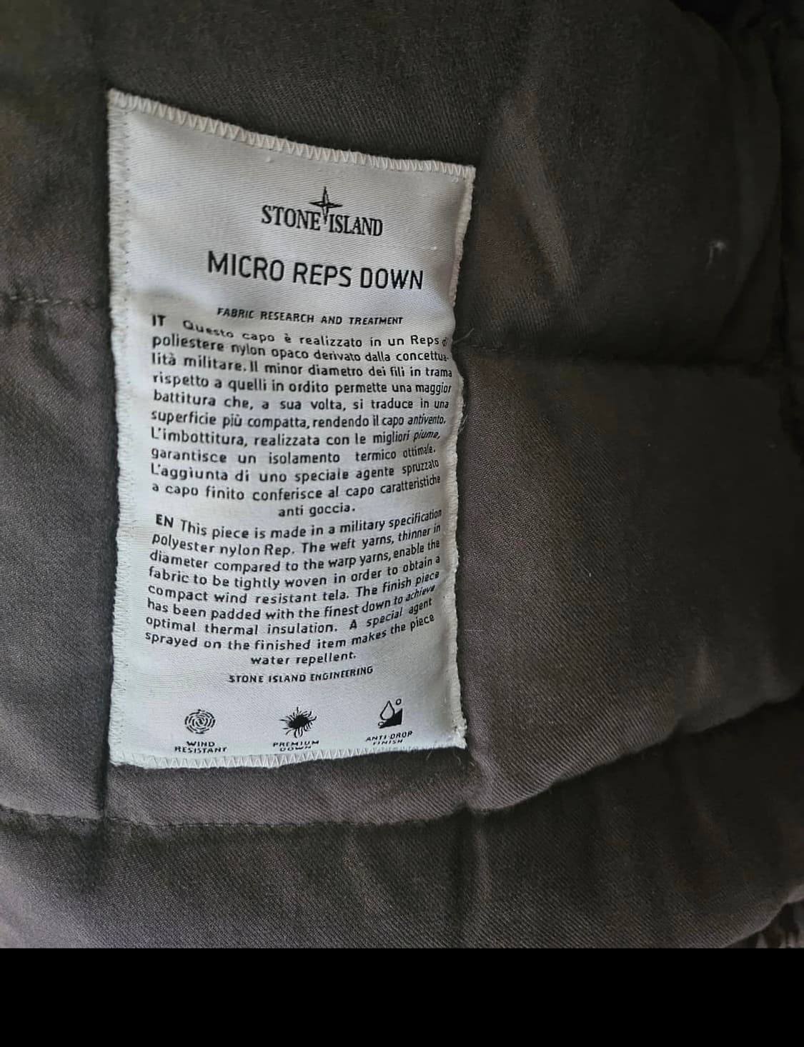 스톤아일랜드 야상 점퍼 상품이미지2