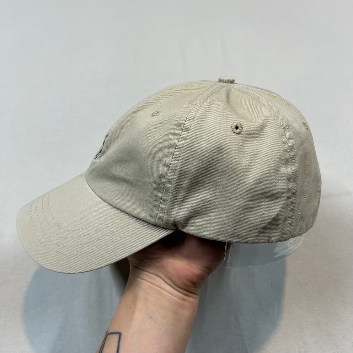 Free) 폴로 랄프로렌 베이지 볼캡 모자 상품이미지3