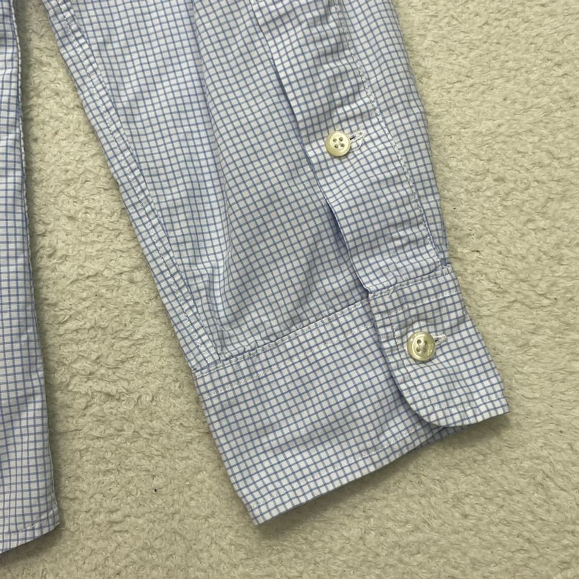 RALPH LAUREN 체크 셔츠 블루 상품이미지3