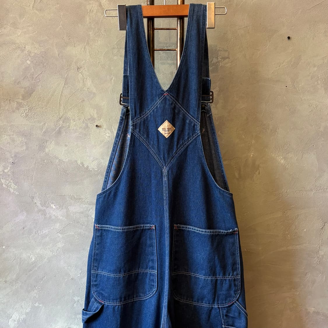 [30x32] 80s USA BIG MAC 데님 워크 오버롤 상품이미지9