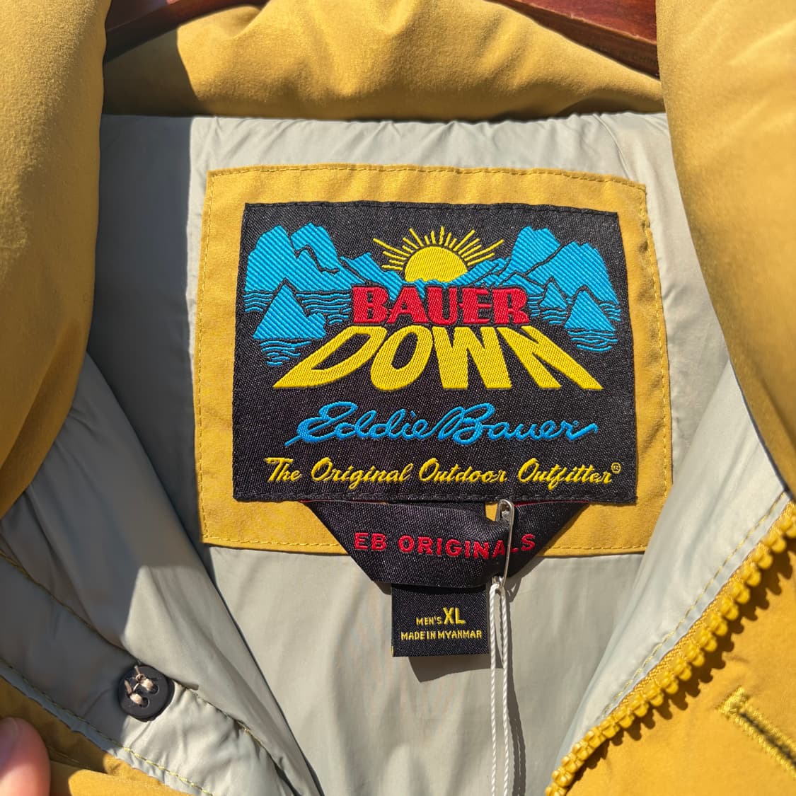 에디바우어 카라코람 빈티지 다운 패딩 XL 상품이미지5