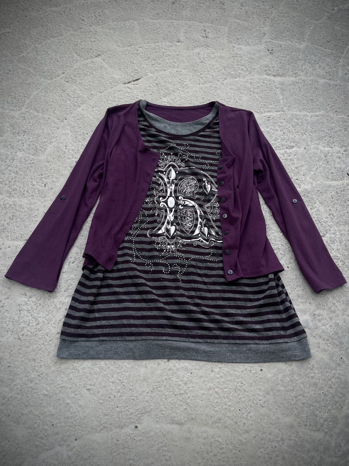 2way y2k top cardigan 상품이미지1