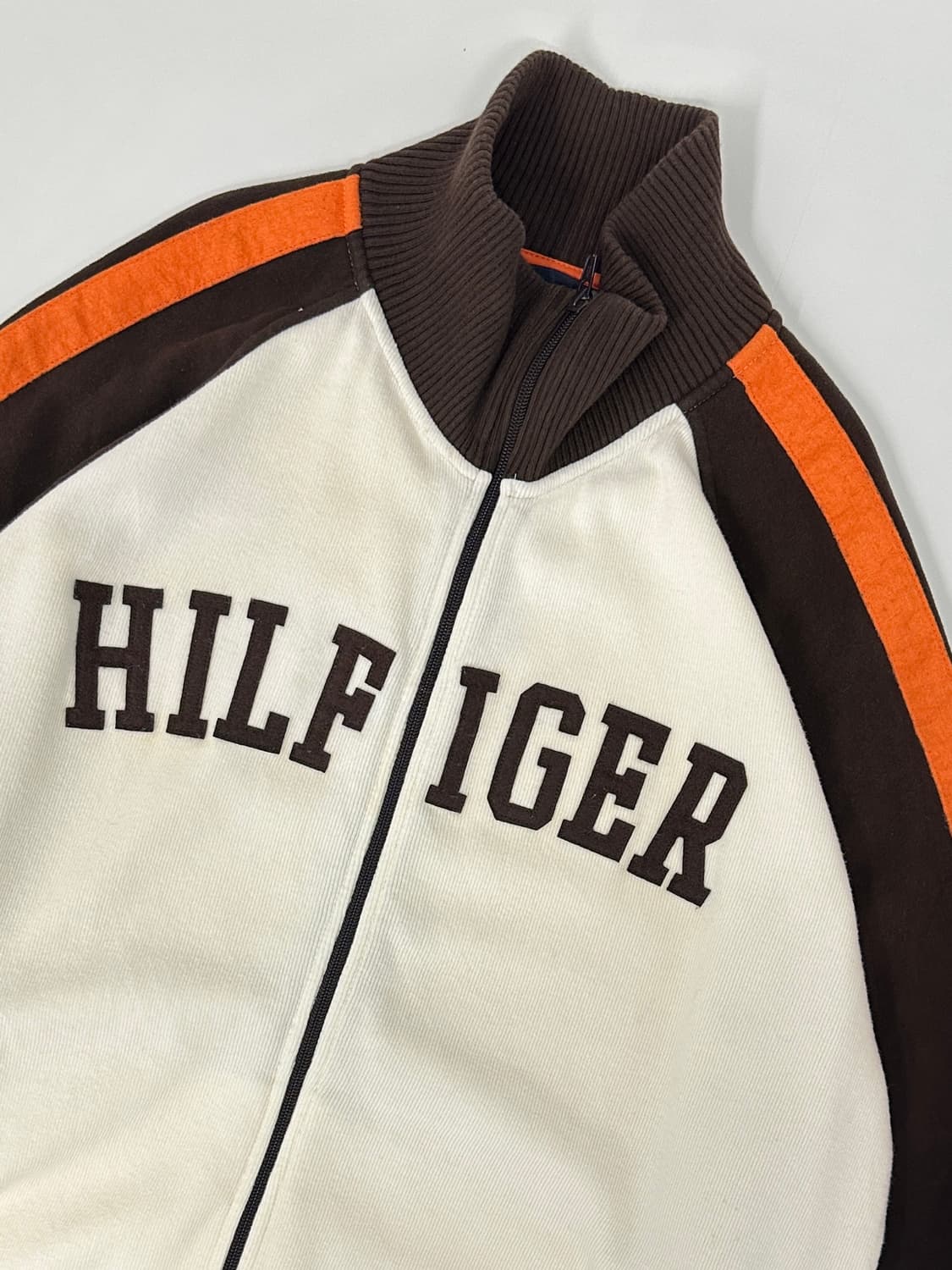 타미 힐피거 재팬 하이넥 져지 니트집업 (XL) 상품이미지2