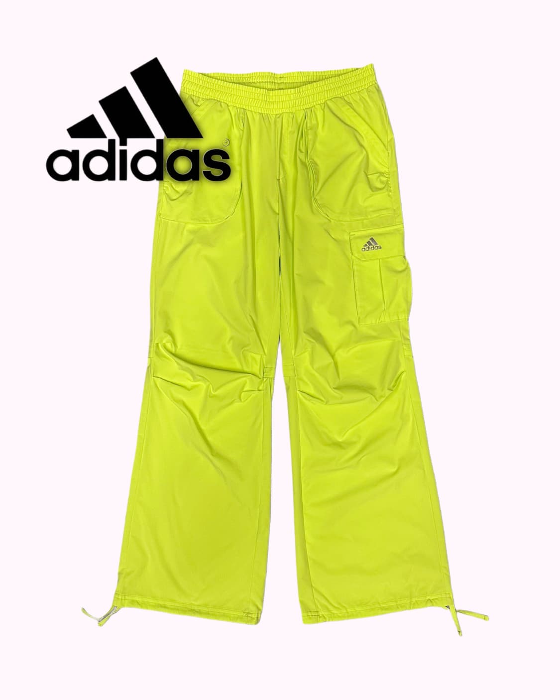 neon lime parachute pants 상품이미지1