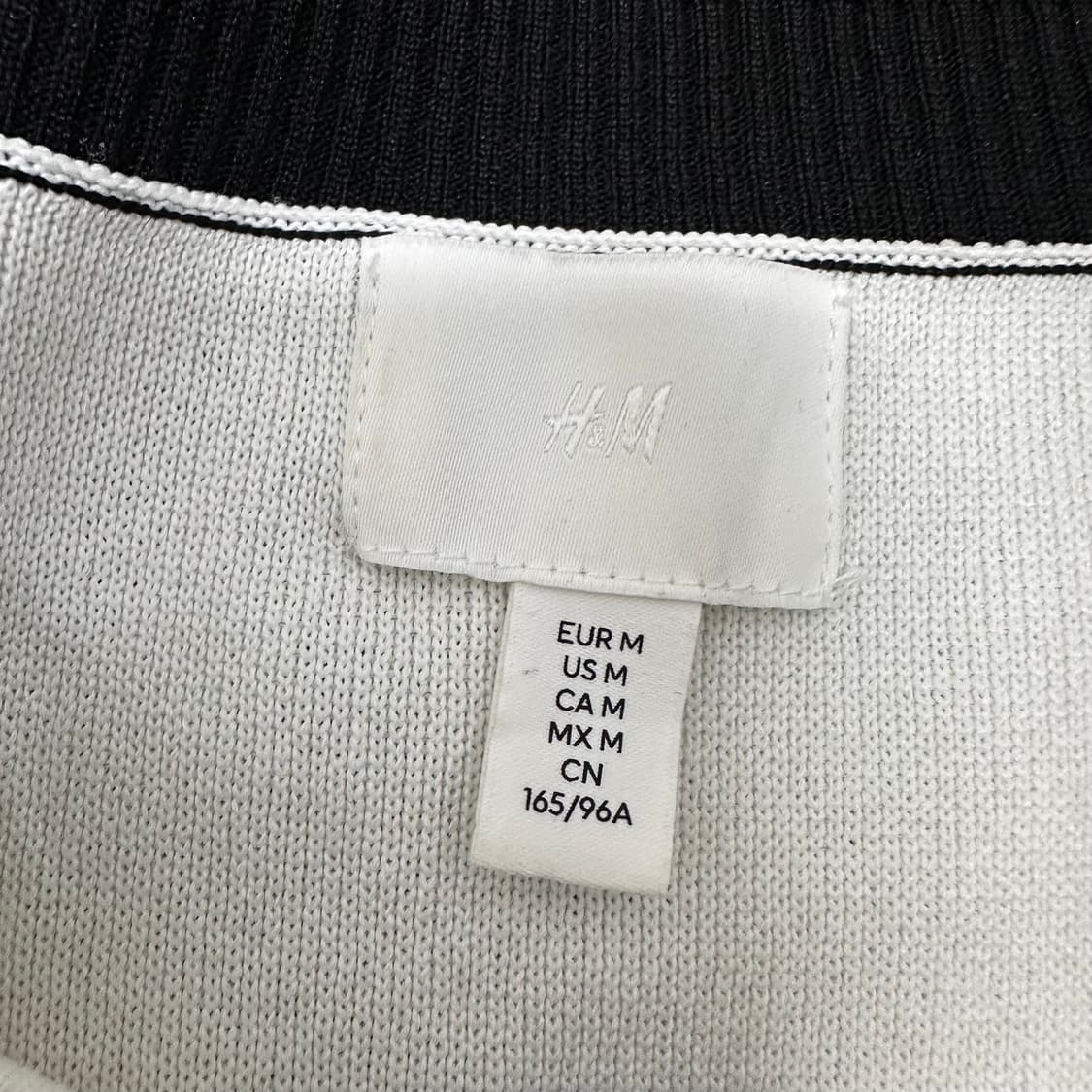 H&M 에이치엔엠 여성 가디건 화이트 M 상품이미지4