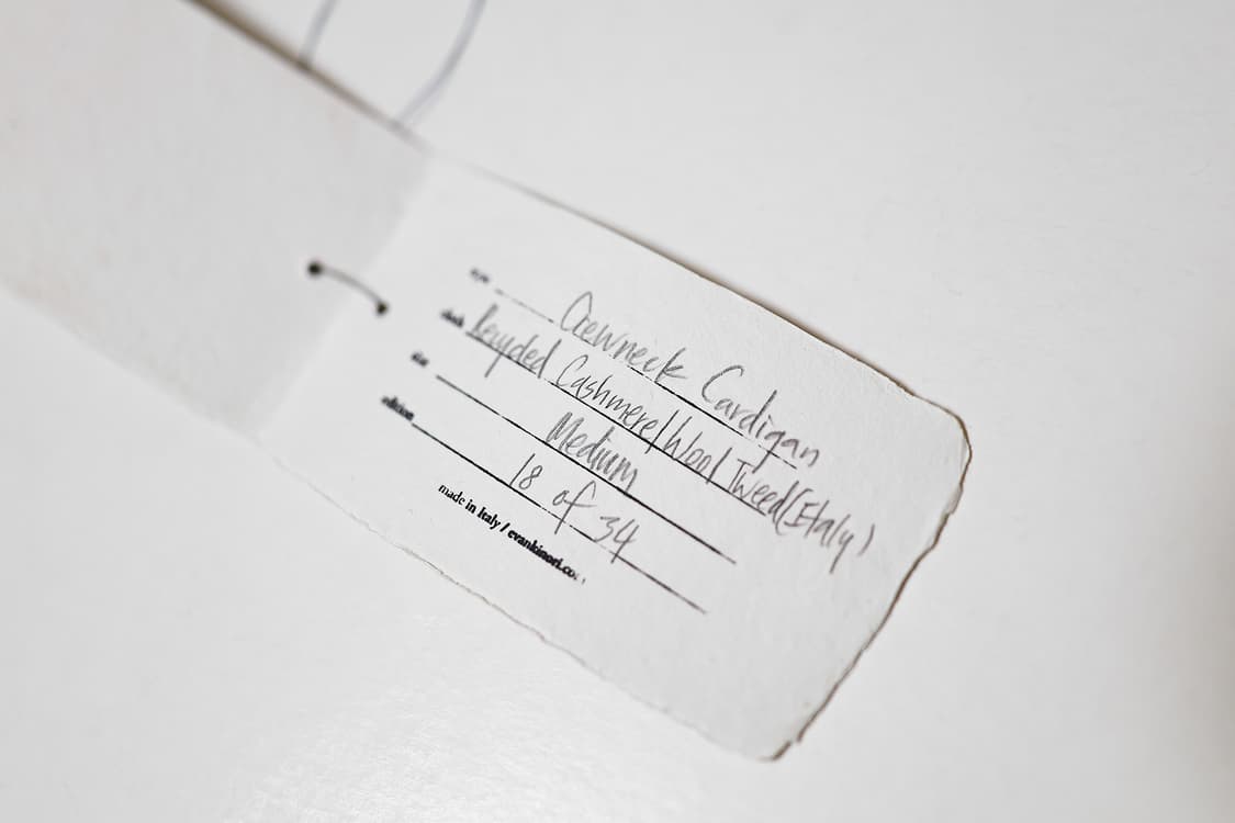 (m)Evan Kinori 에반 키노리 크루넥 가디건 상품이미지5