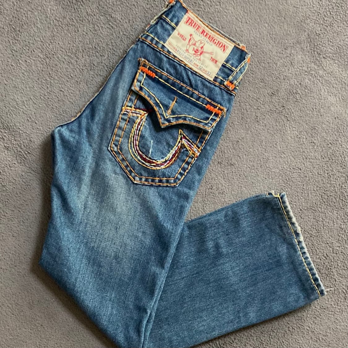 트루 릴리전 BILLY SUPERT 데님팬츠 ROW 32 SEAT 33 상품이미지1