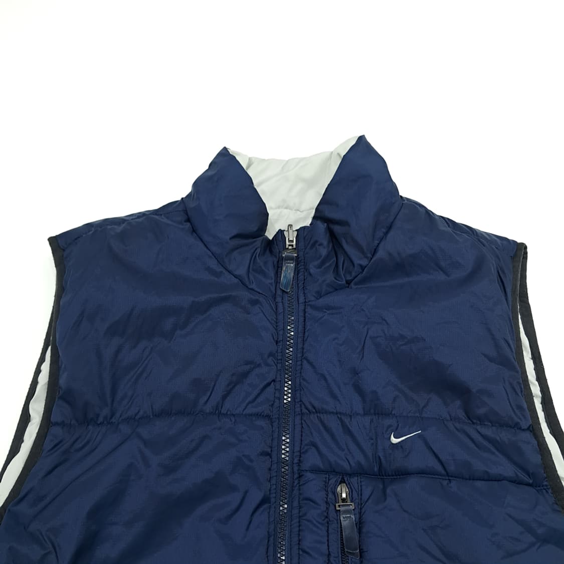 CN932 L 나이키 네이비 양면 패딩 조끼 베스트 상품이미지2