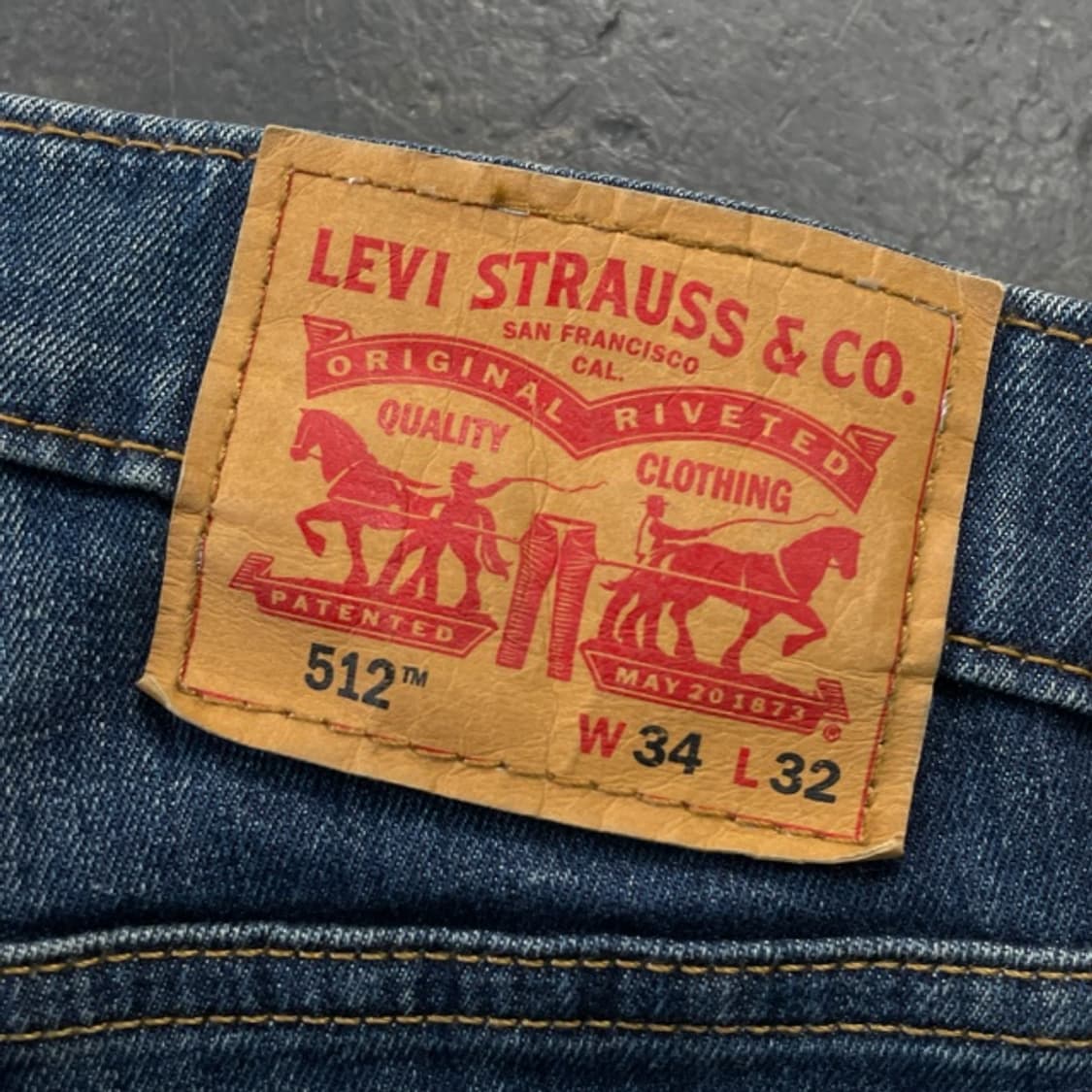 34 리바이스 512 청바지  상품이미지6