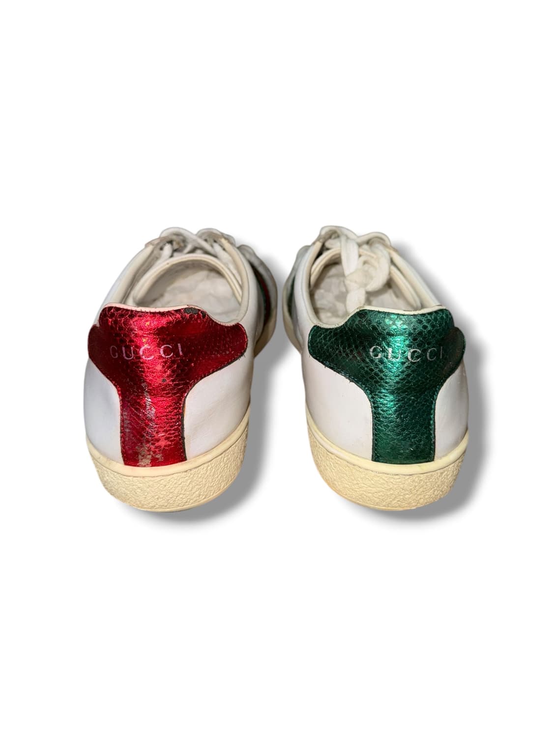 구찌 우먼스 꿀벌 에이스 스니커즈 made in ITALY (255)  상품이미지5