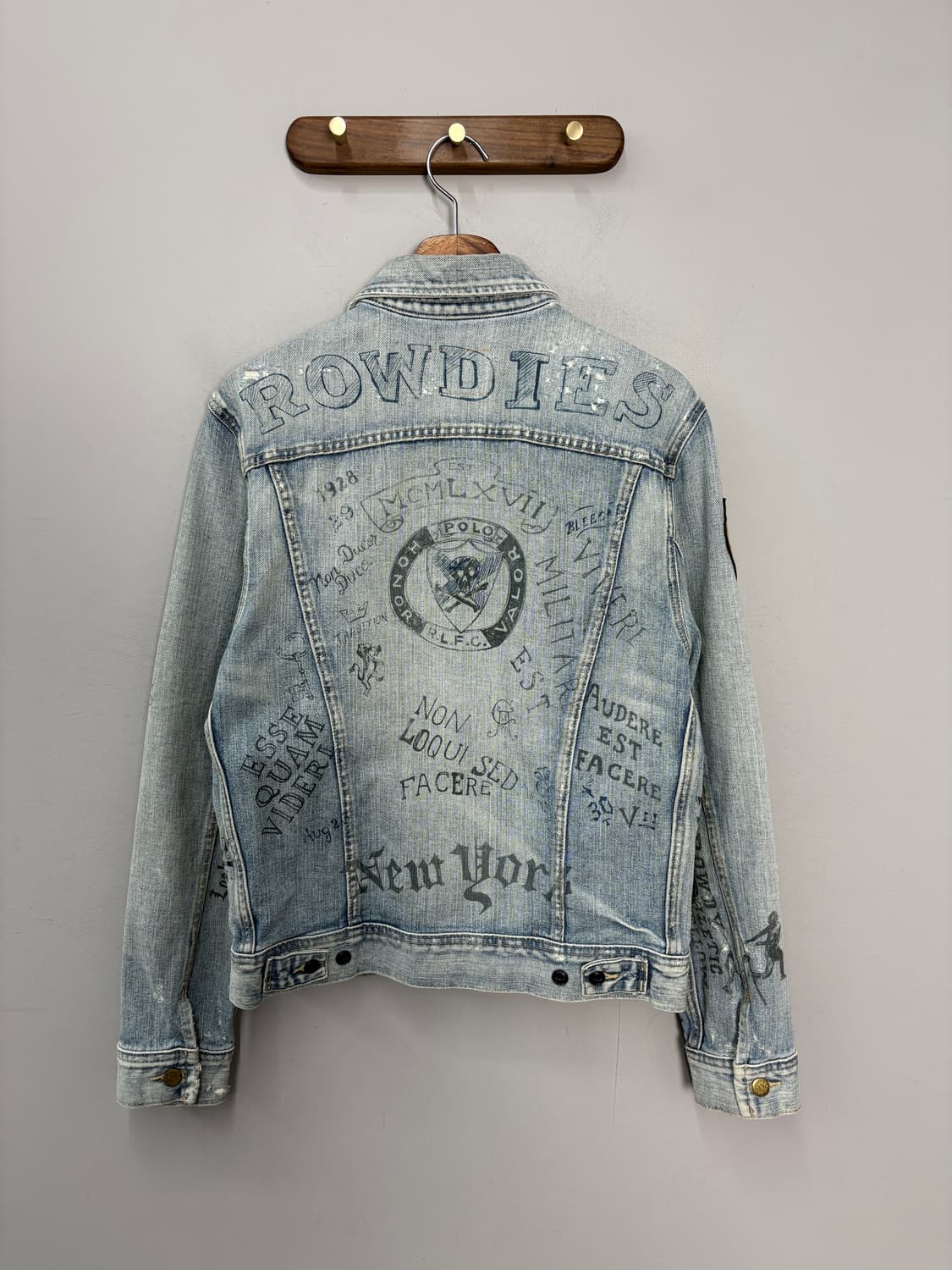 폴로랄프로렌 그래피티 데님 트러커자켓 A3606 상품이미지7