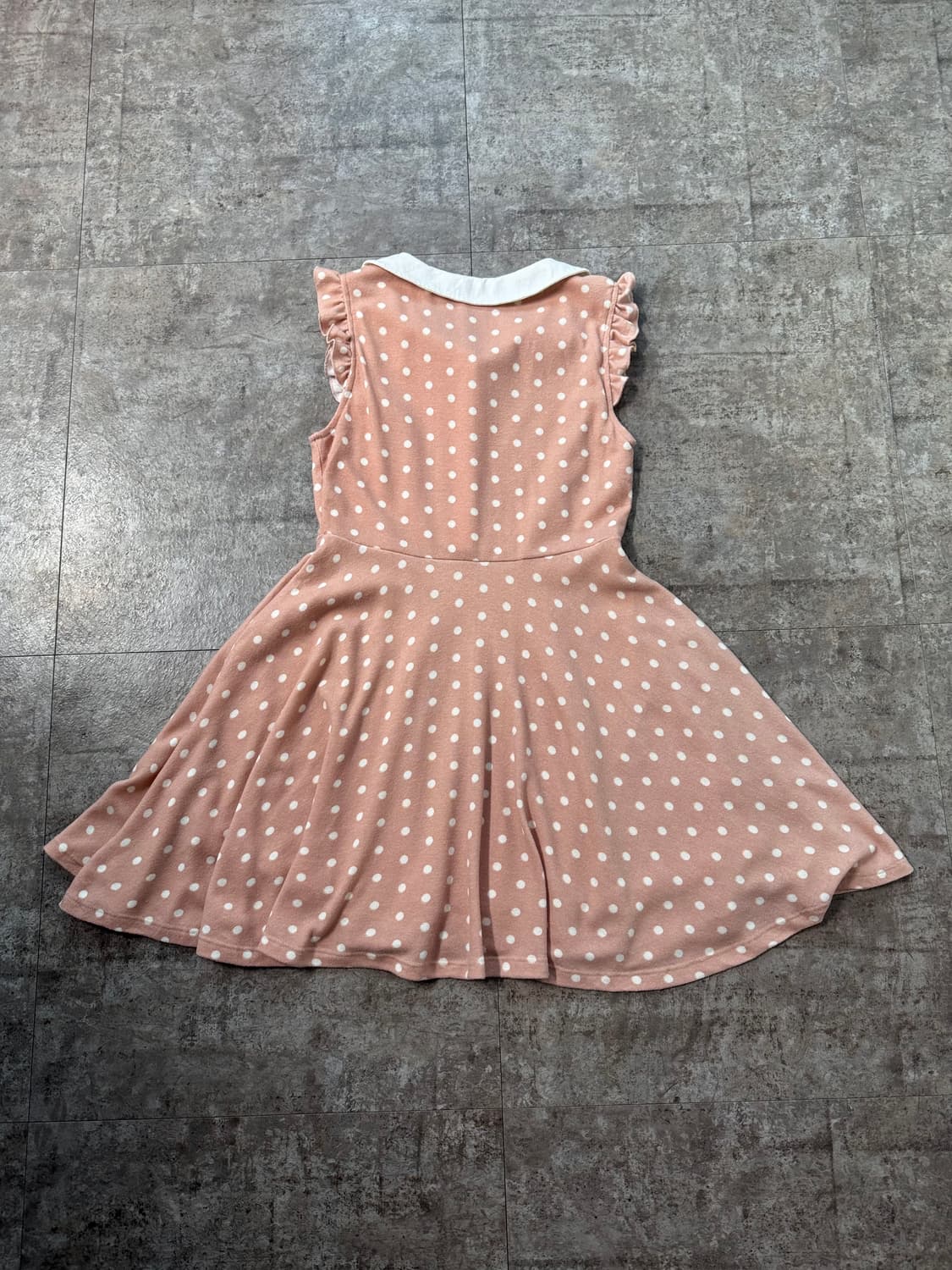 리즈리사 도트 패턴 니트 원피스 2pcs SET 상품이미지7