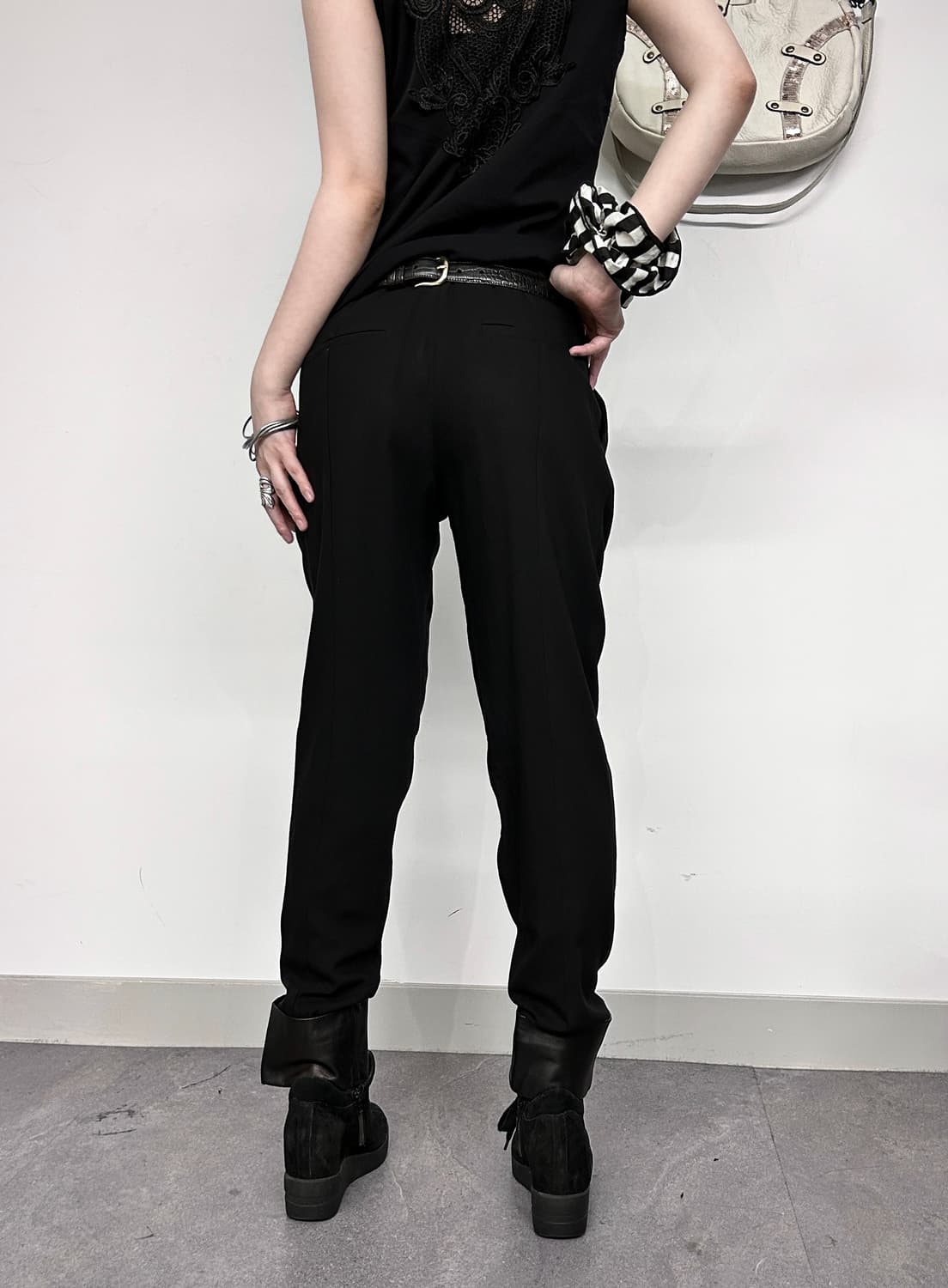 Alexander Wang belt pointed Panel Pants 상품이미지2