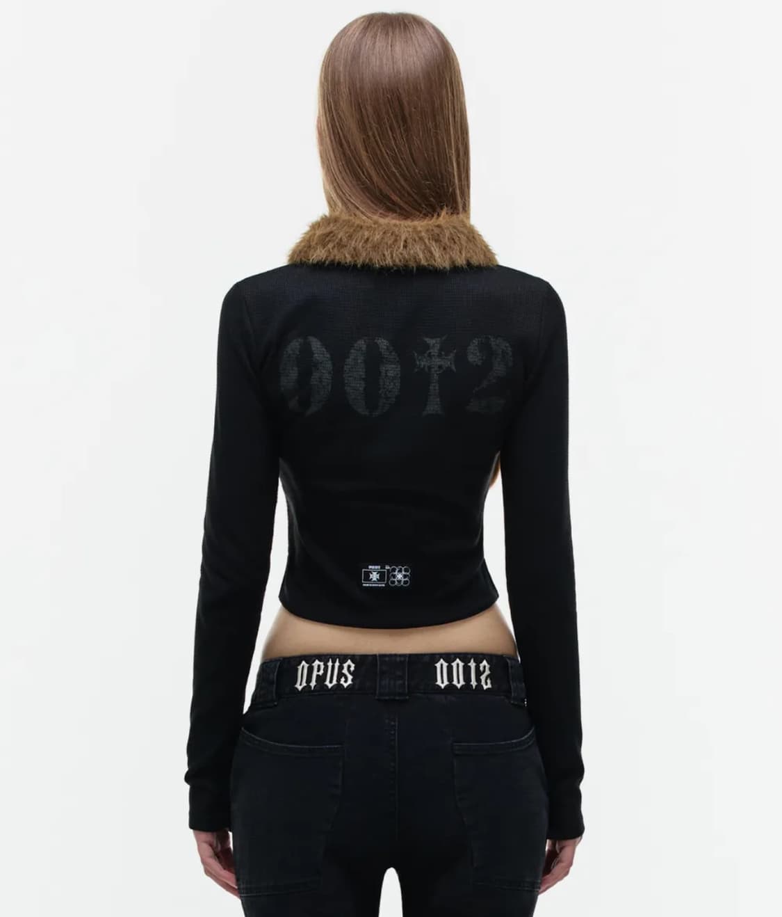 OPUS 0012 FAUX BLAIR COLLAR LONG SLEEVE  상품이미지2