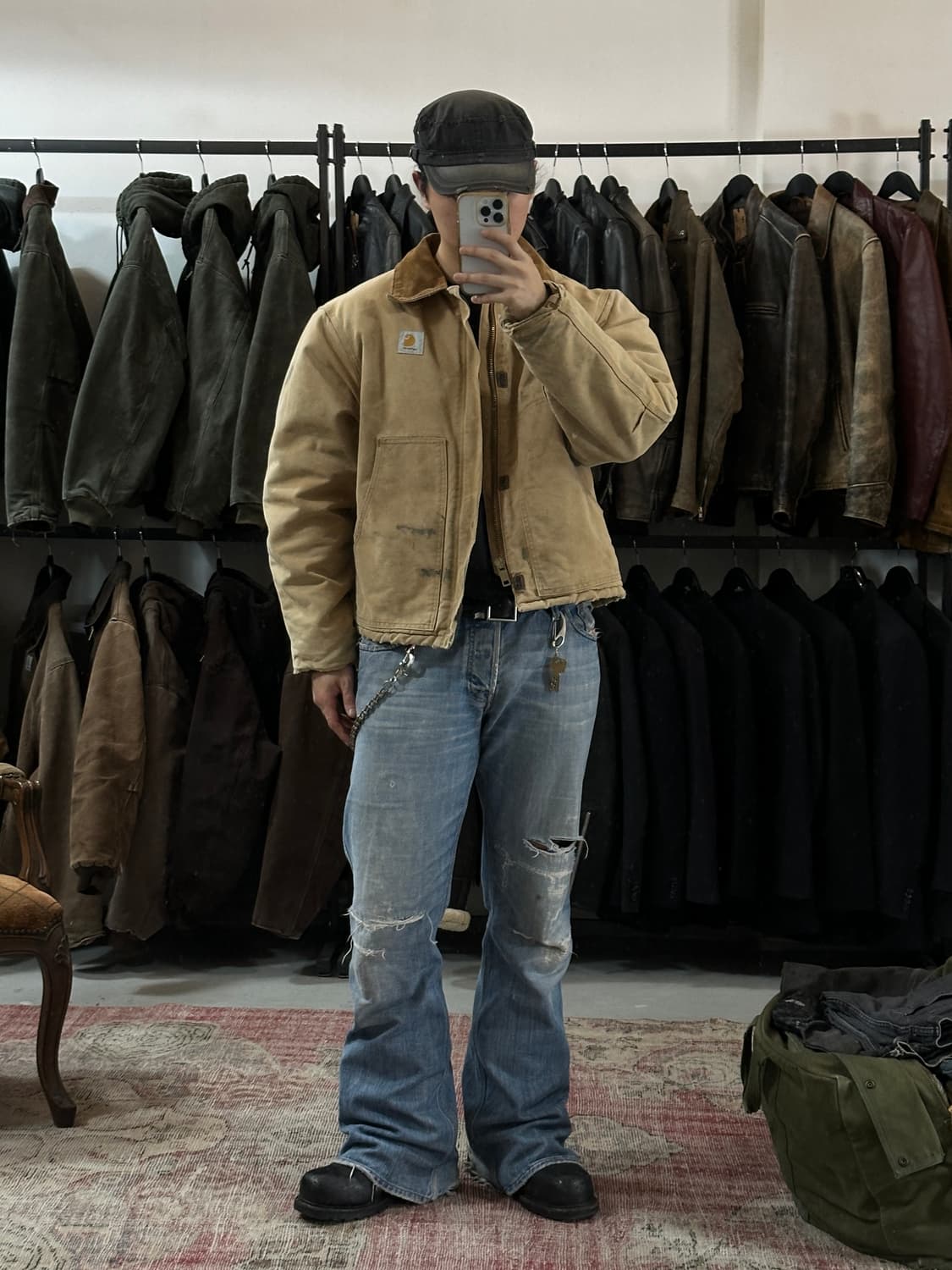 90's OG 칼하트 J02 아크틱 자켓 칼하트 디트로이트 자켓 상품이미지2