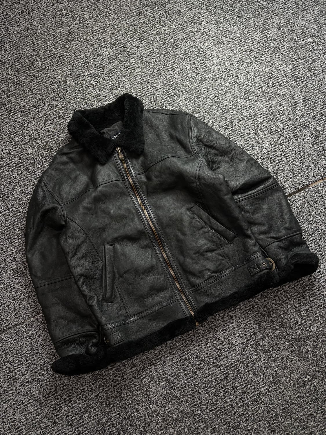 빈티지 아카이브 B-3 양가죽 무스탕 자켓 2360 상품이미지1