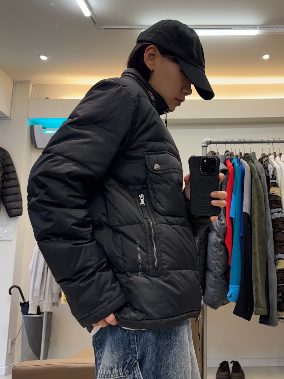 캘빈클라인진스 투웨이 패디드 다운 자켓 상품이미지6