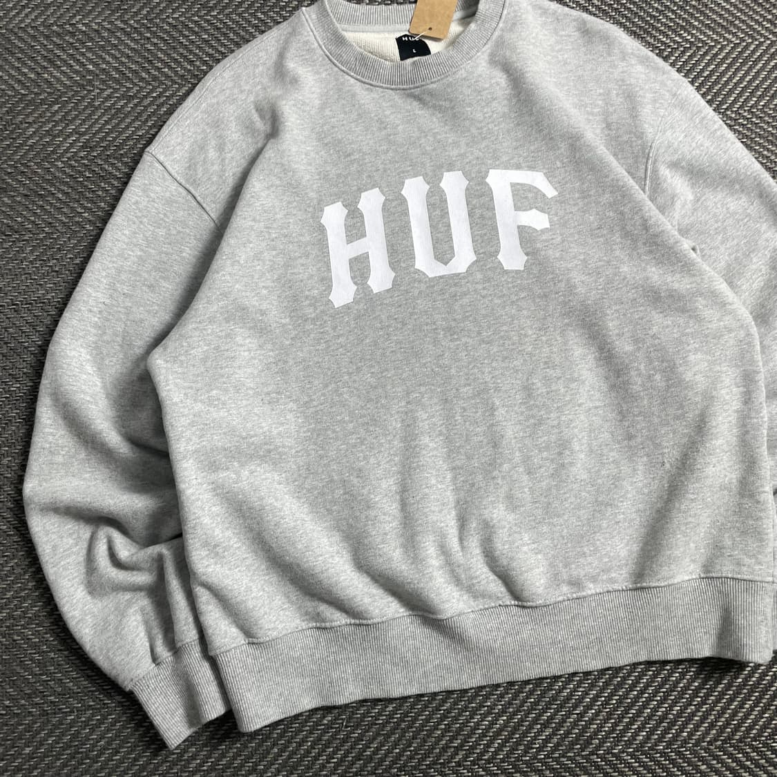 HUF 아치로고 크루넥 맨투맨y 4995 상품이미지2