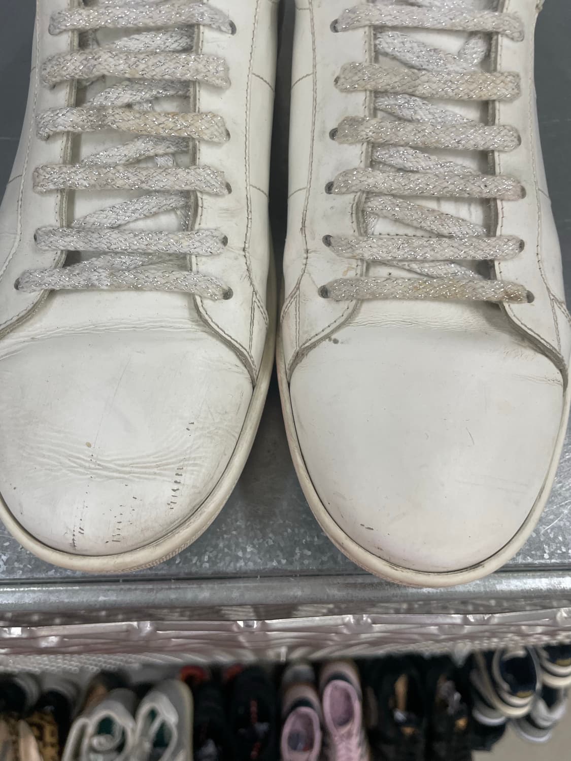 생로랑 스니커즈 화이트 43 상품이미지7