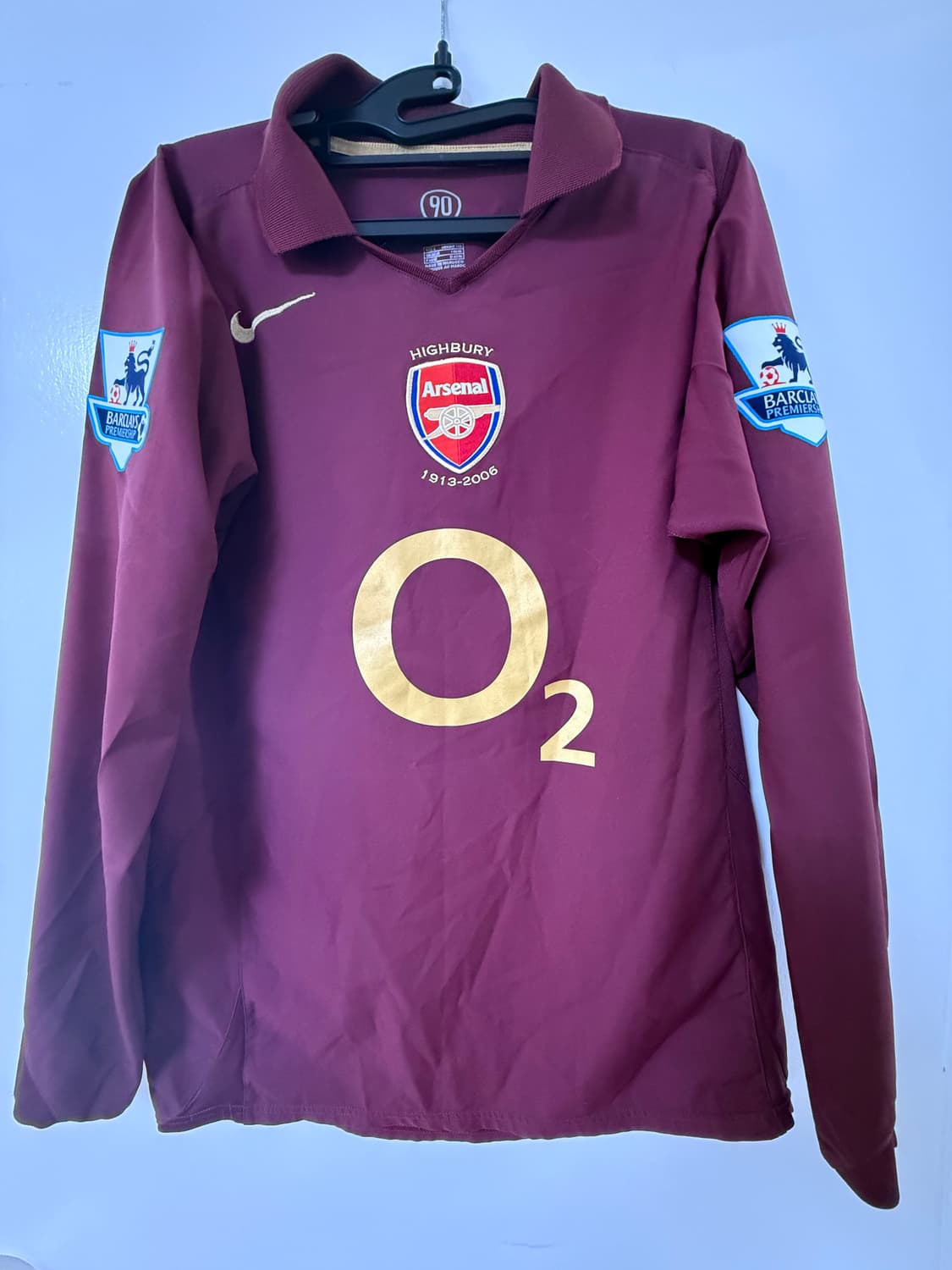 나이키 아스날 05-06 홈 긴팔 피레스 상품이미지2