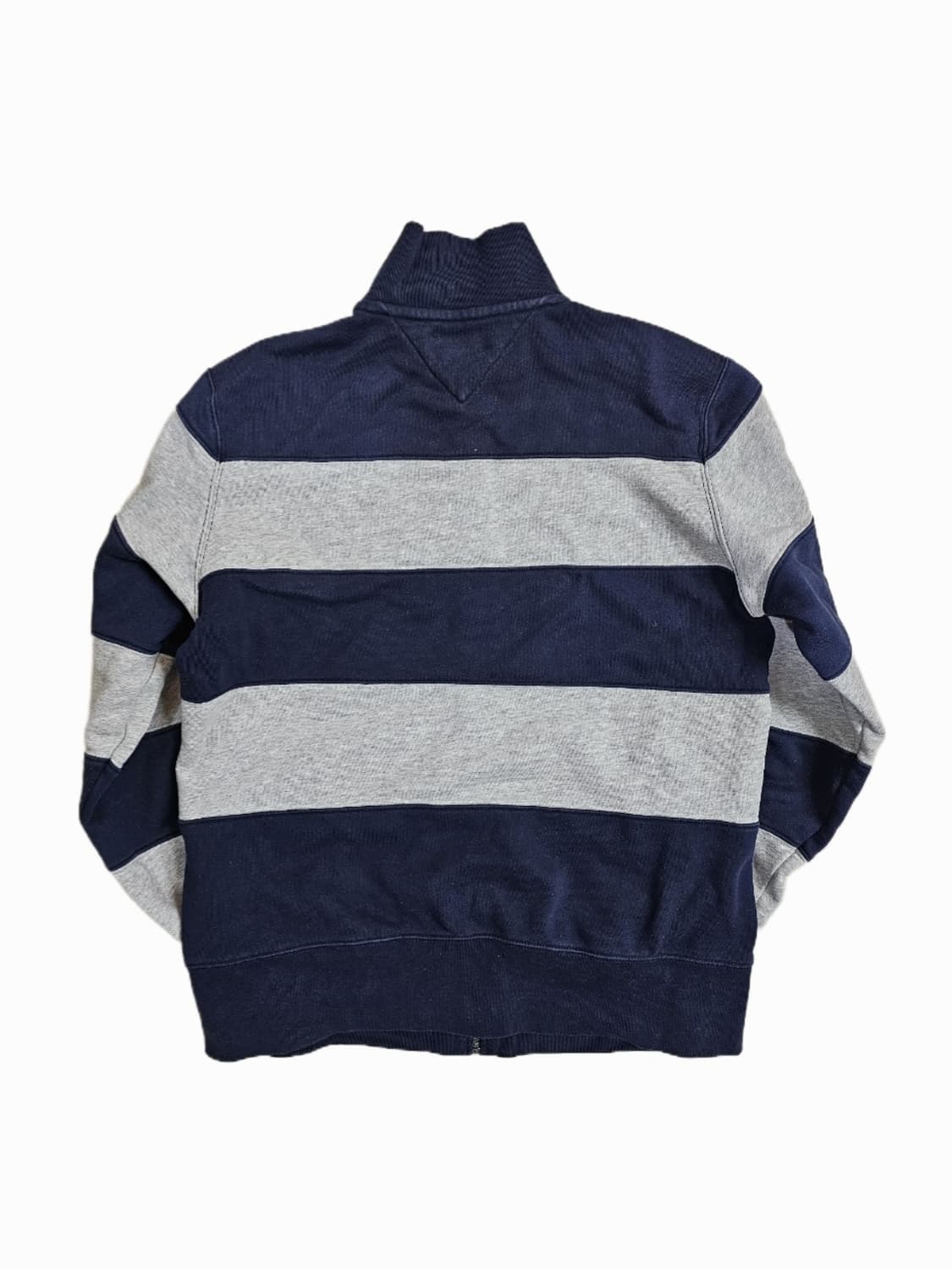 90s 타미힐피거 남성 스트라이프 집업 스웨트셔츠 M 상품이미지2