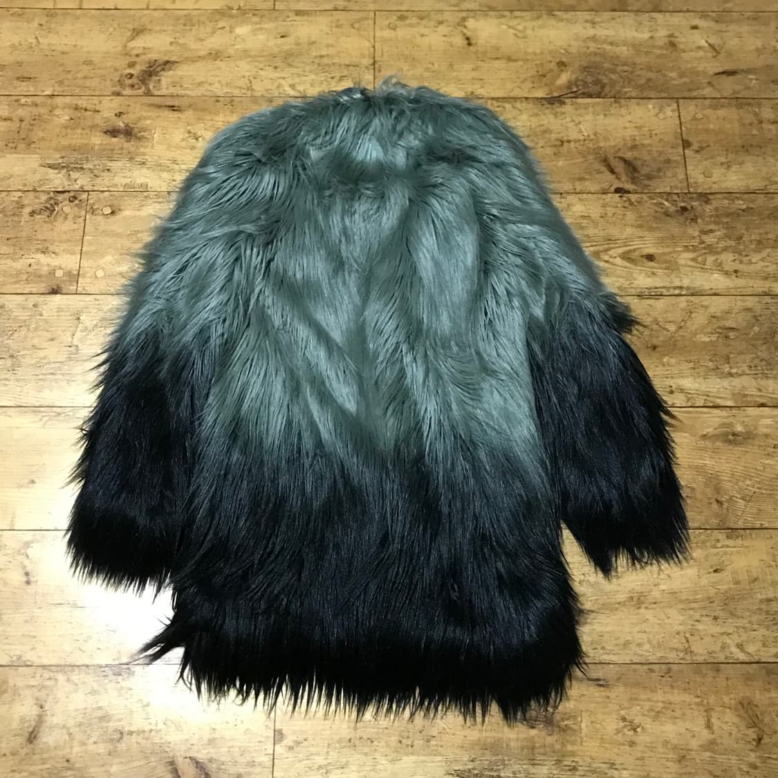 빈티지 펑크 그런지 퍼코트 상품이미지5