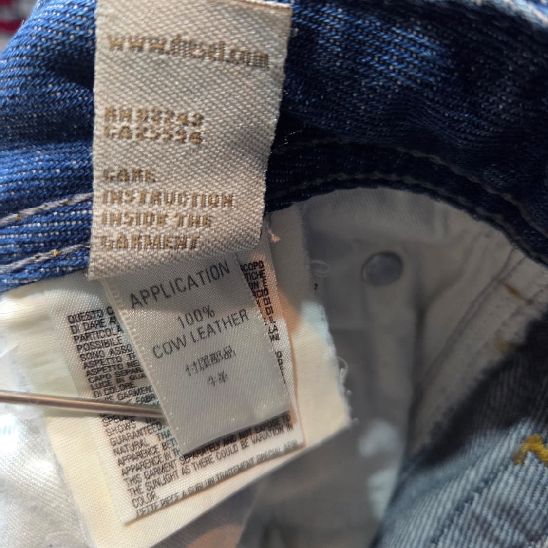 90' Diesel Zatini 디젤 데님팬츠 상품이미지9