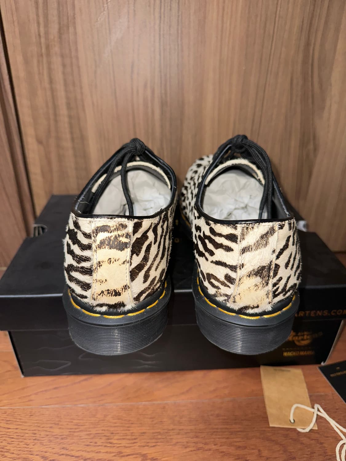 [280] 닥터마틴 와코마리아 1461 타이거 카모 헤어 상품이미지7