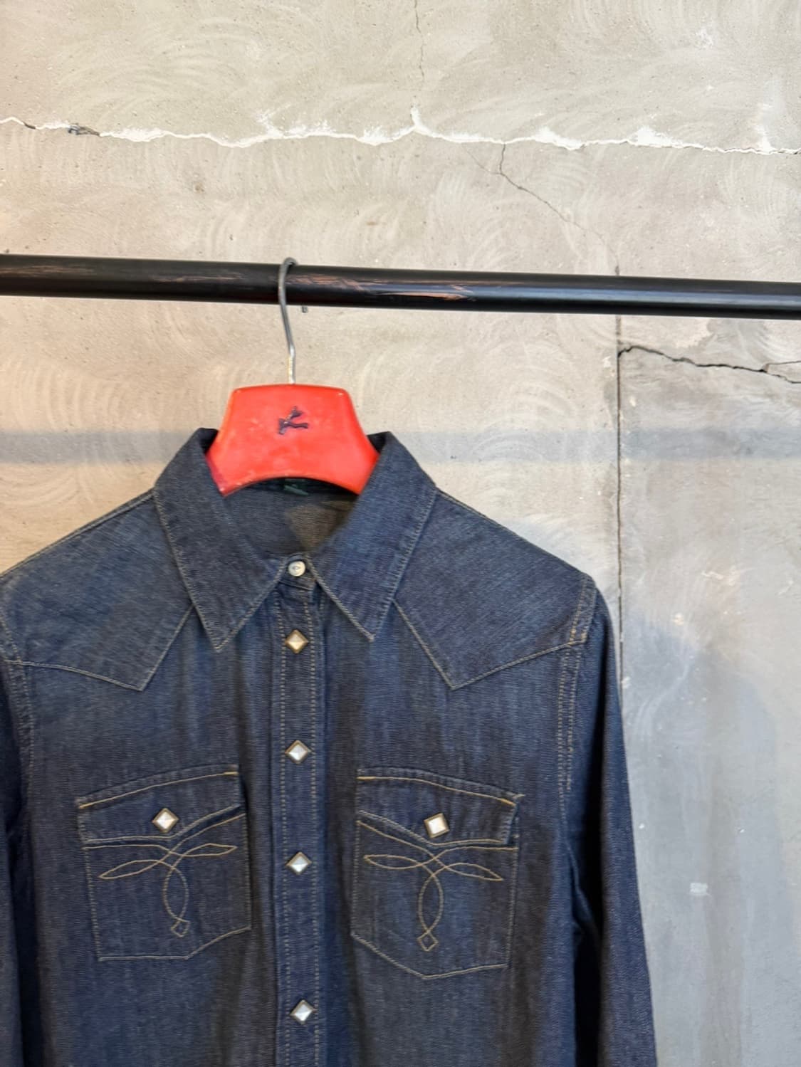 랄프로렌 데님 웨스턴 셔츠 55~66 상품이미지4