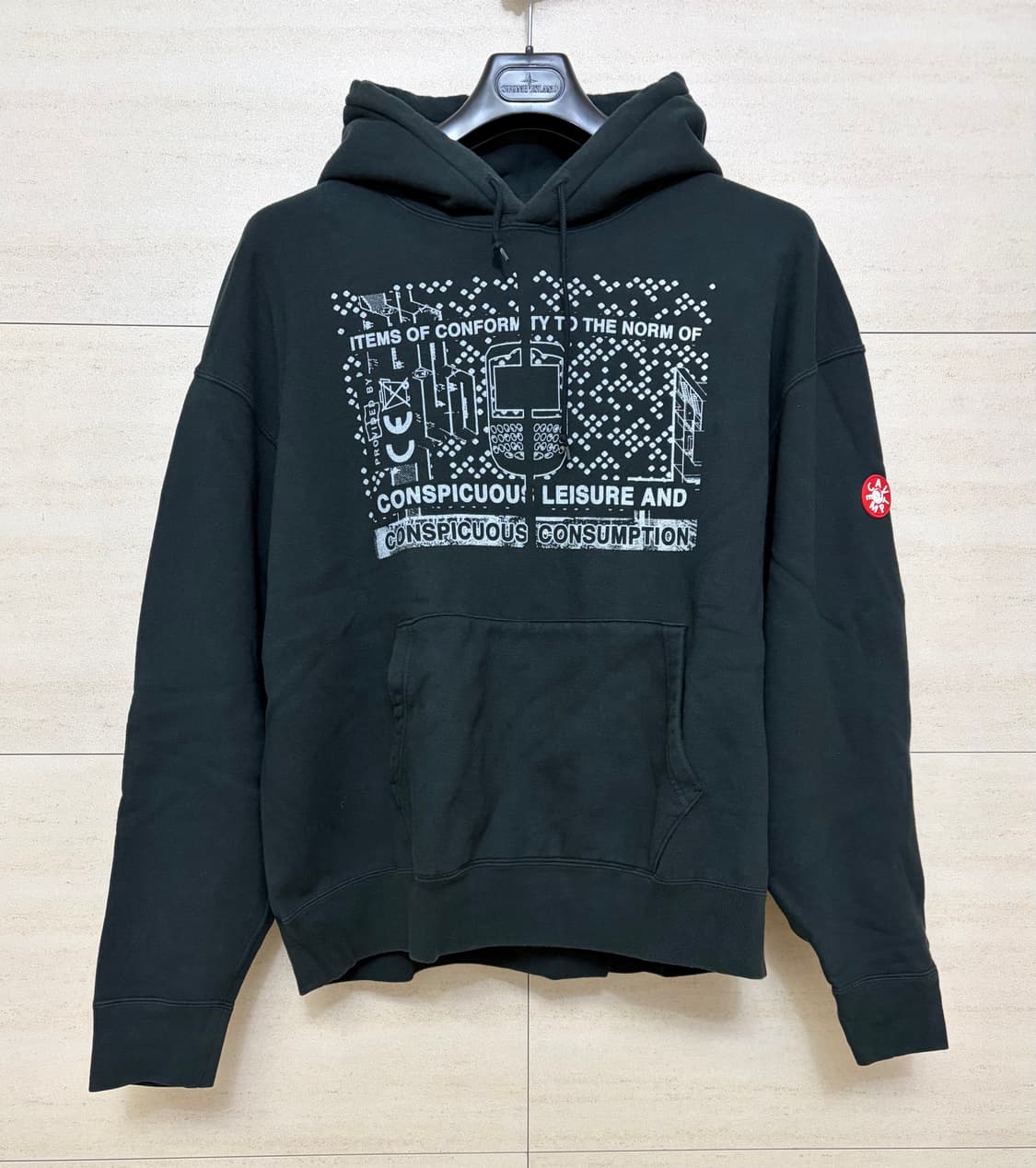 20FW 카브엠트 CONSUMPTION HEAVY HOODY XL 상품이미지1