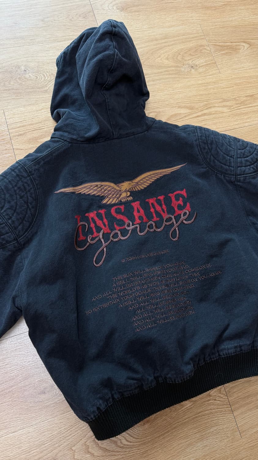 INSANE GARAGE Hoodie Work Jacket 상품이미지3