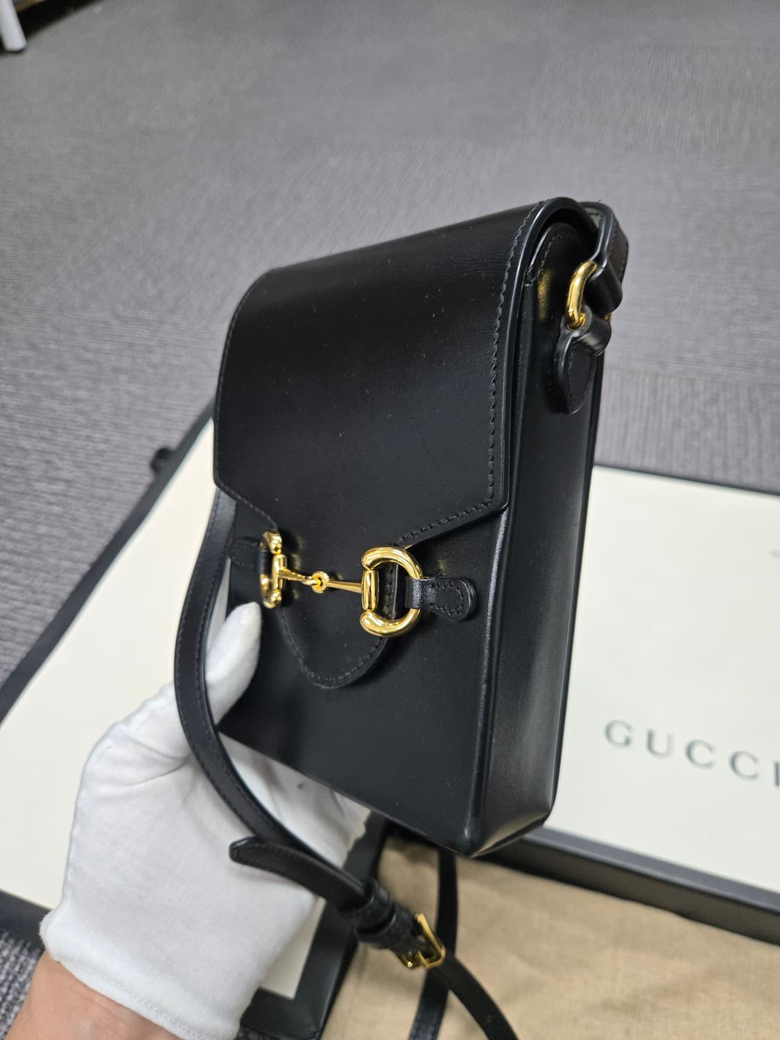 [특가][정품]구찌 홀스빗 폰홀더백 상품이미지2