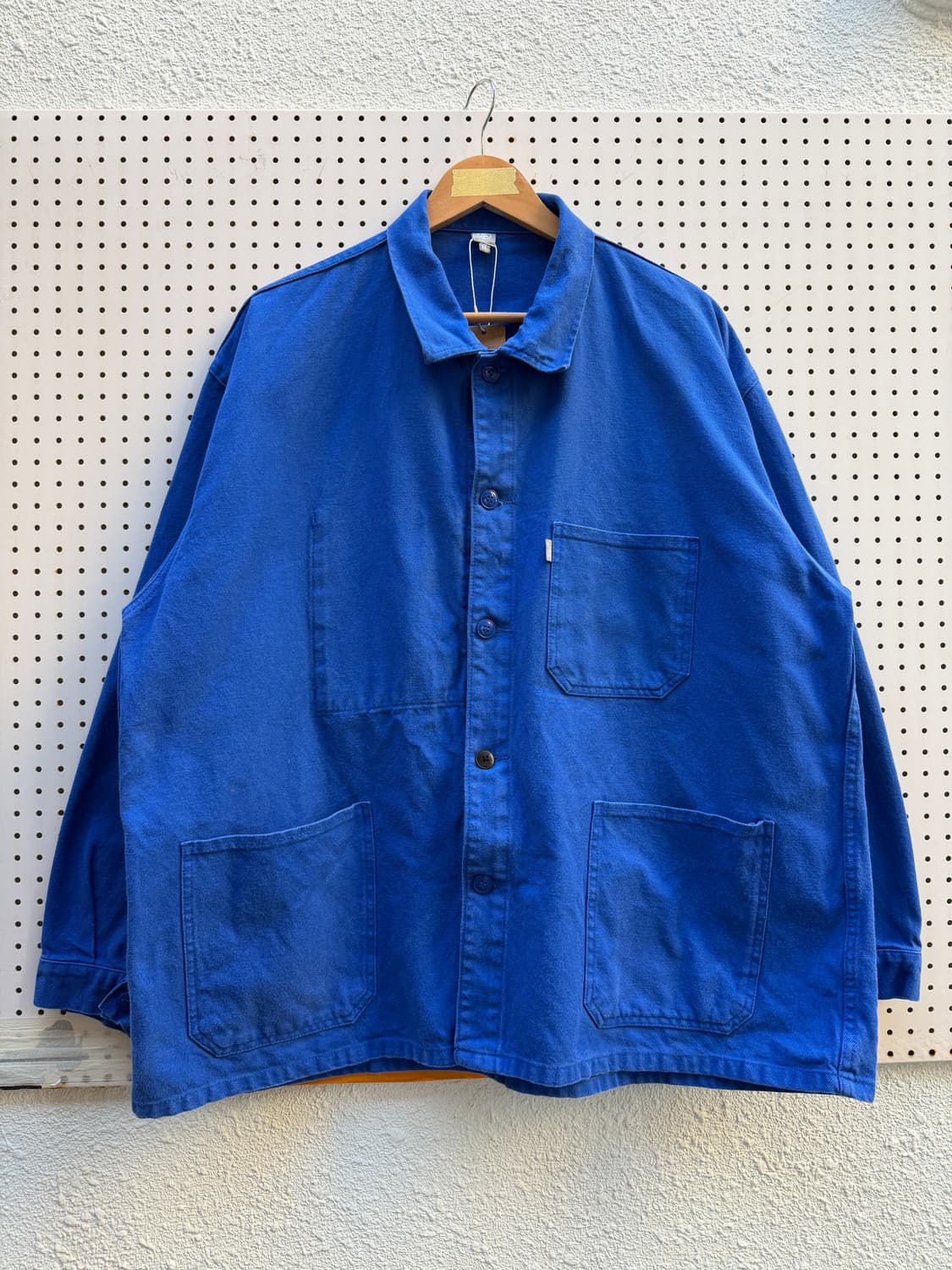 OLD WASHED BLUE BIG SIZE LMA 프렌치워크자켓 상품이미지1