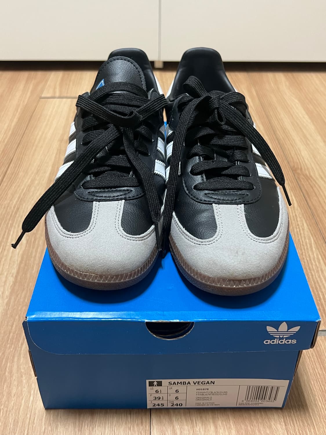 아디다스 삼바 비건 블랙 245 상품이미지1