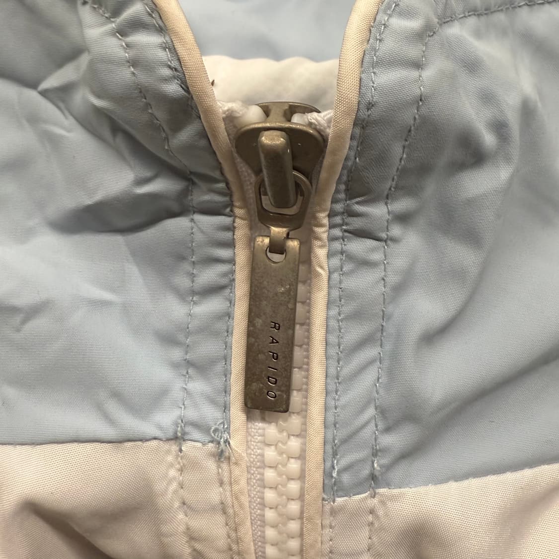 [정품/100] Rapido 윈드브레이커 블루 화이트 b16 상품이미지8