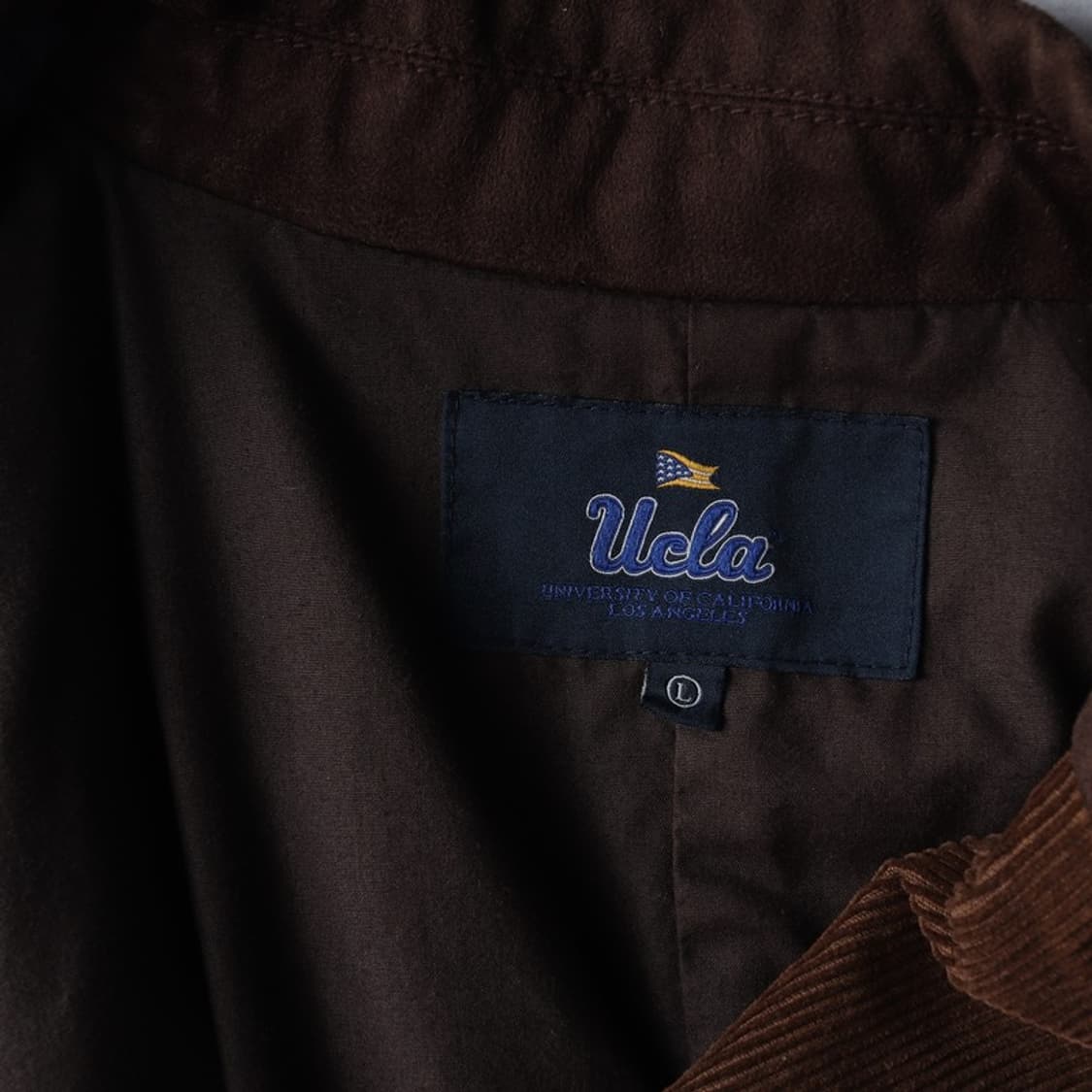 UCLA 코듀로이 자켓 L 상품이미지5