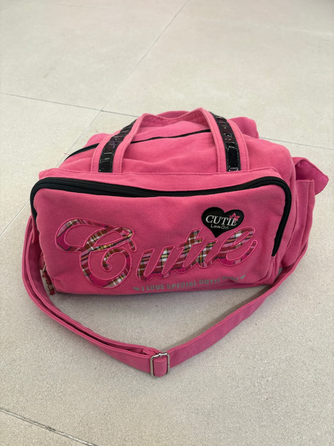 핑크 키치 갸루 숄더백 상품이미지1