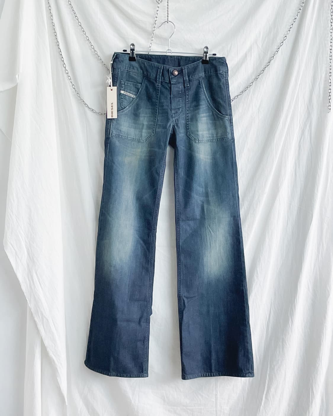 new* 디젤 미드라이즈 벨바텀 플레어핏 부츠컷 데님 상품이미지5